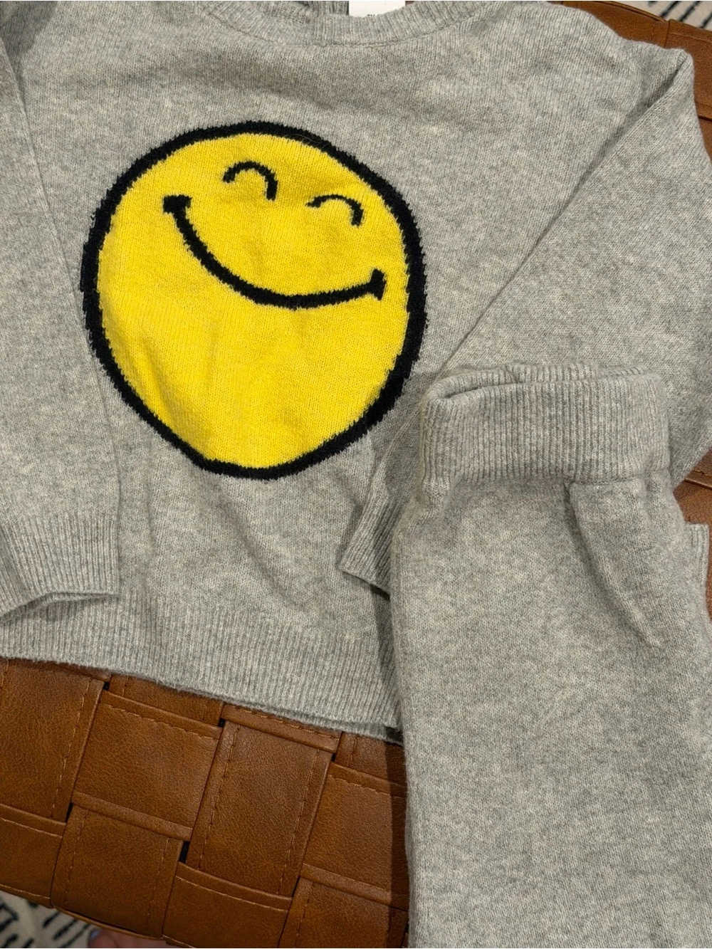 Baby Gap x Smiley World Sweater set